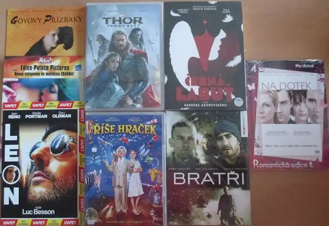 Kolekce Natalie Portman - 8 DVD
