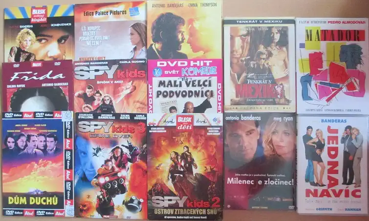 Kolekce Antonio Banderas - 13DVD