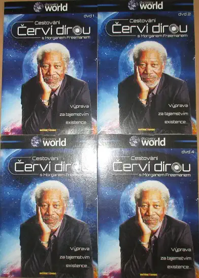 Kolekce Cestování Červí dírou s Morganem Freemanem - 4 DVD