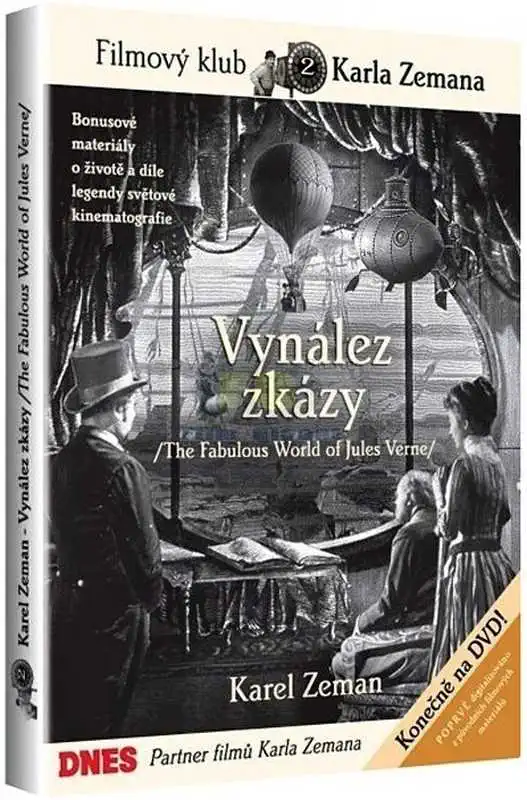 Vynález zkázy - DVD slim Karel Zeman