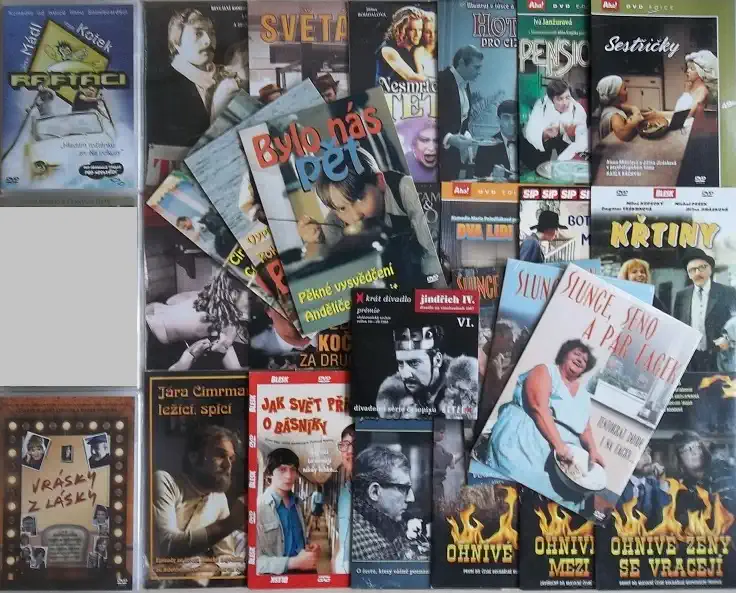 Kolekce Jiřina Jirásková - 27 DVD