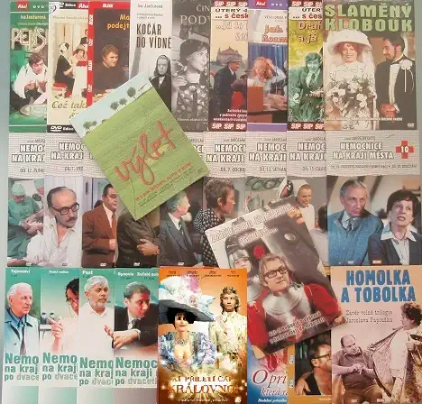 Kolekce Iva Janžurová - 25 DVD
