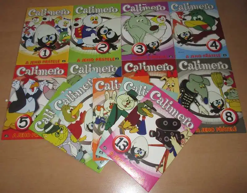 Kolekce Calimero a jeho přátelé - 13 DVD