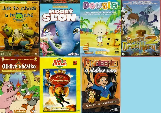 Kolekce animovaná dobrodružství - 7 DVD