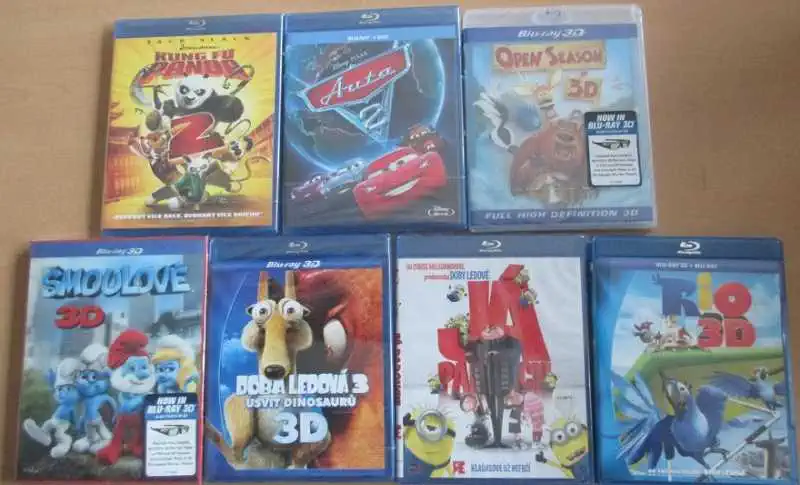 Blu-ray kolekce Animáky - 7 Blu-ray