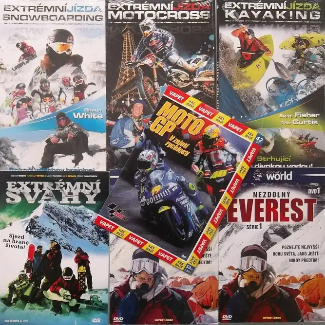 Kolekce extrémní jízda - 7 DVD