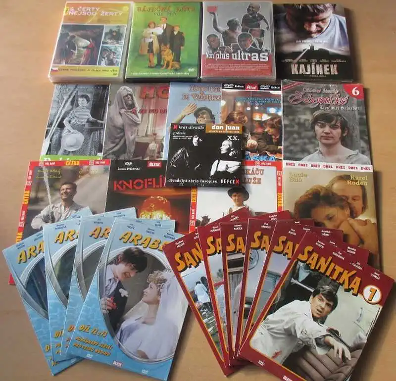 Kolekce Vladimír Dlouhý - 24 DVD
