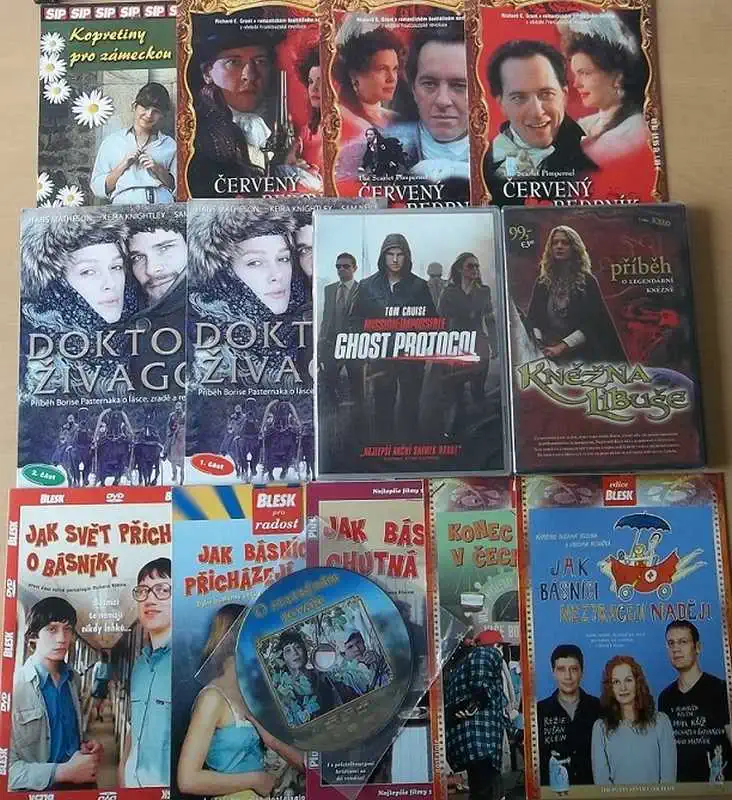 Kolekce Pavel Kříž - 14 DVD