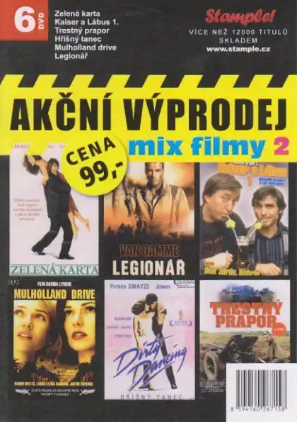 Akční výprodej mix filmy 2 - 6 DVD