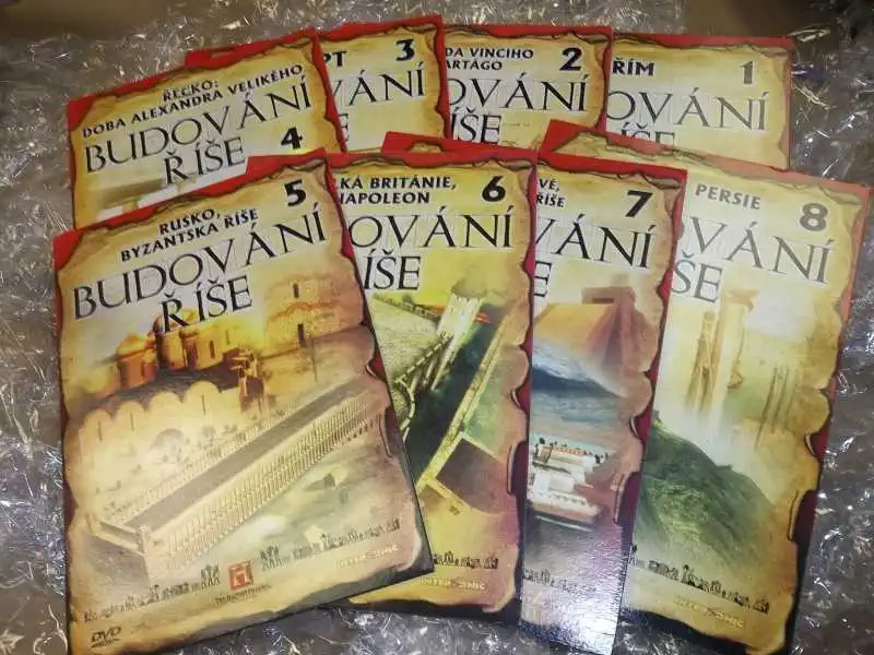 Kolekce Budování říše - 8 DVD