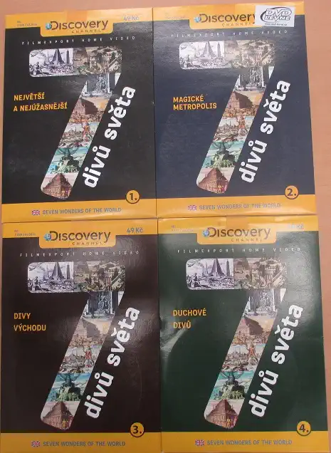 Kolekce 7 divů světa - 4 DVD