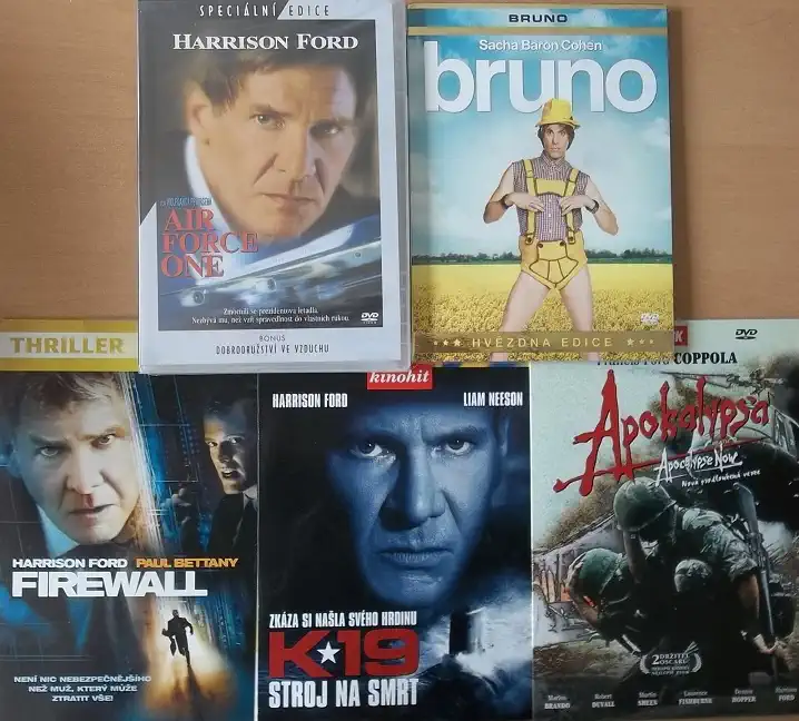 Kolekce Harrison Ford - 5 DVD