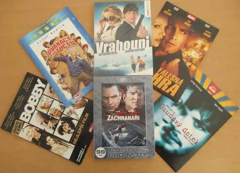 Kolekce Ashton Kutcher - 6 DVD