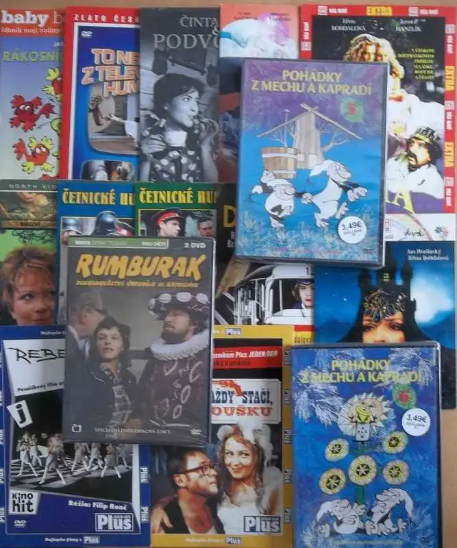 Kolekce Jiřina Bohdalová - 14DVD+CD