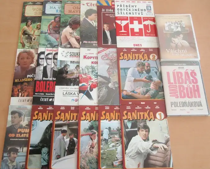 Kolekce Jiří Bartoška - 19 DVD