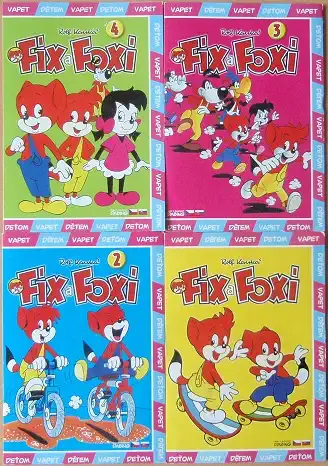 Kolekce Fix a Foxi - 4 DVD
