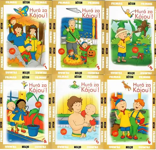 Kolekce Hurá za Kájou ! - 6 DVD ( nekompletní )
