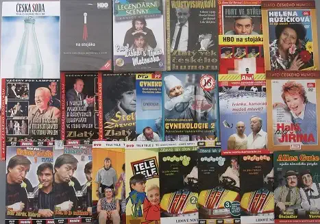 Kolekce zábavy - 19 DVD + 5 CD