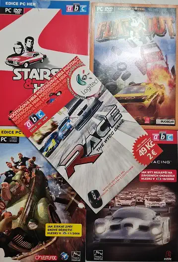 Kolekce PC hra automobilová - 5 DVD