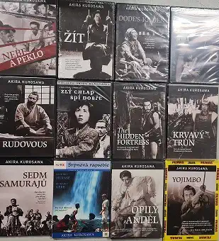 Velká kolekce Akira Kurosawa - 12 DVD