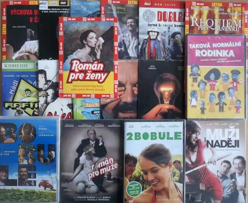 Velká kolekce český film - 17 DVD