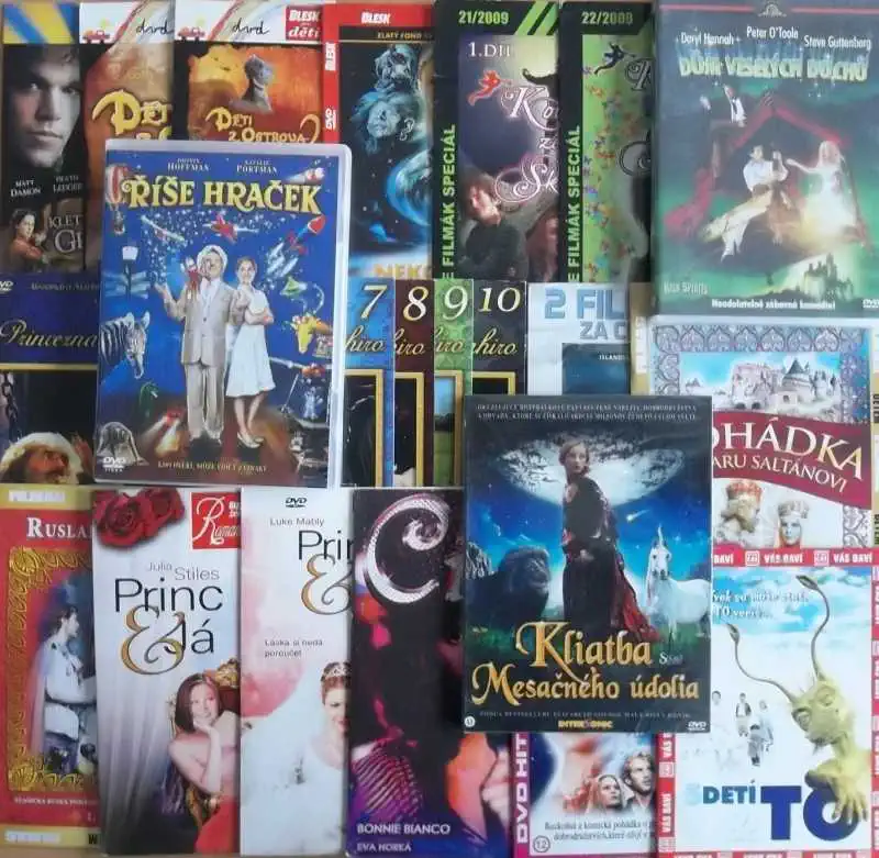 Velká kolekce zahraniční pohádka 24DVD