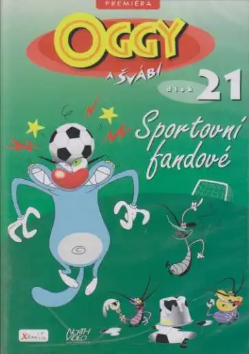 Oggy a švábi 21 - Sportovní fandové - DVD