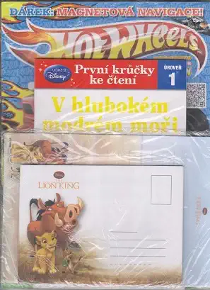 Hotwheels,knížka,časopis + dárek