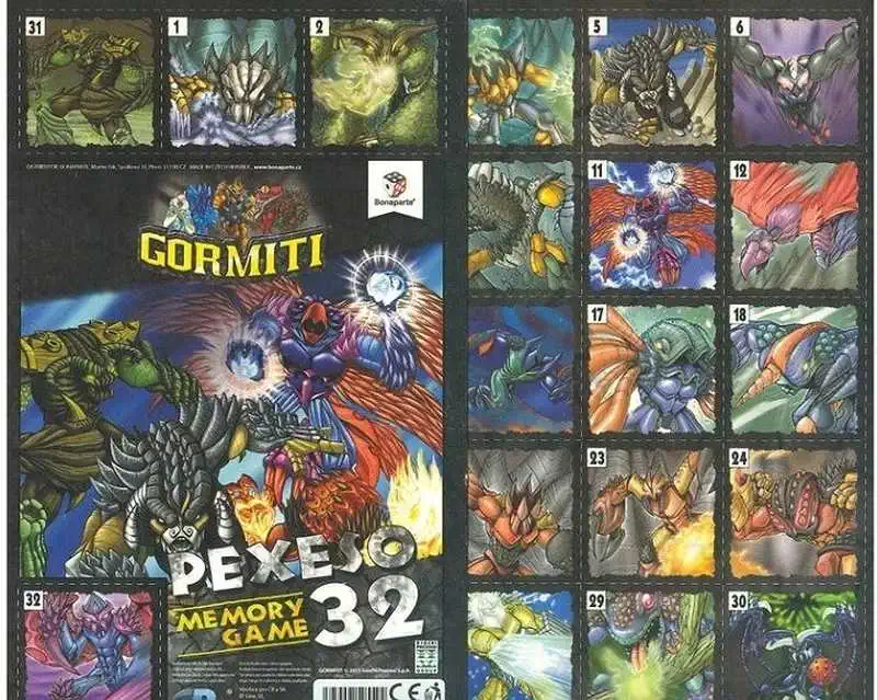 Pexeso - Gormiti