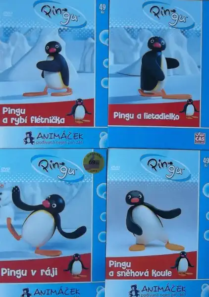 Kolekce Pingu - 4 DVD