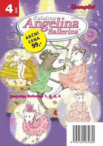 Kolekce Angelina Ballerina - DVD