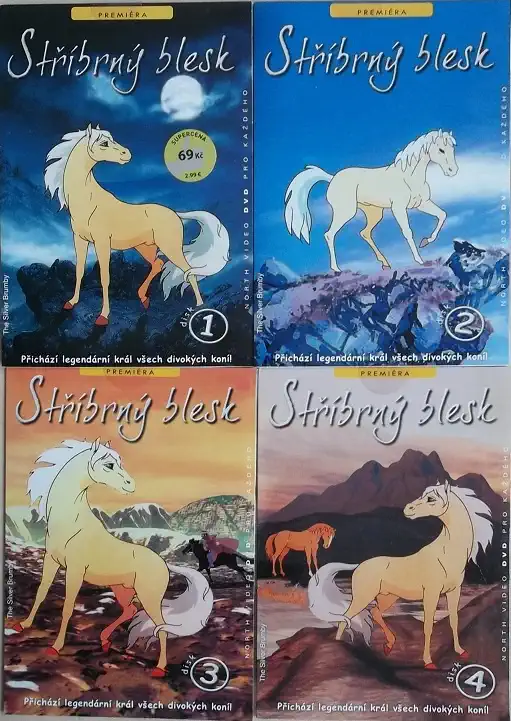 Kolekce Stříbrný Blesk - 4 DVD