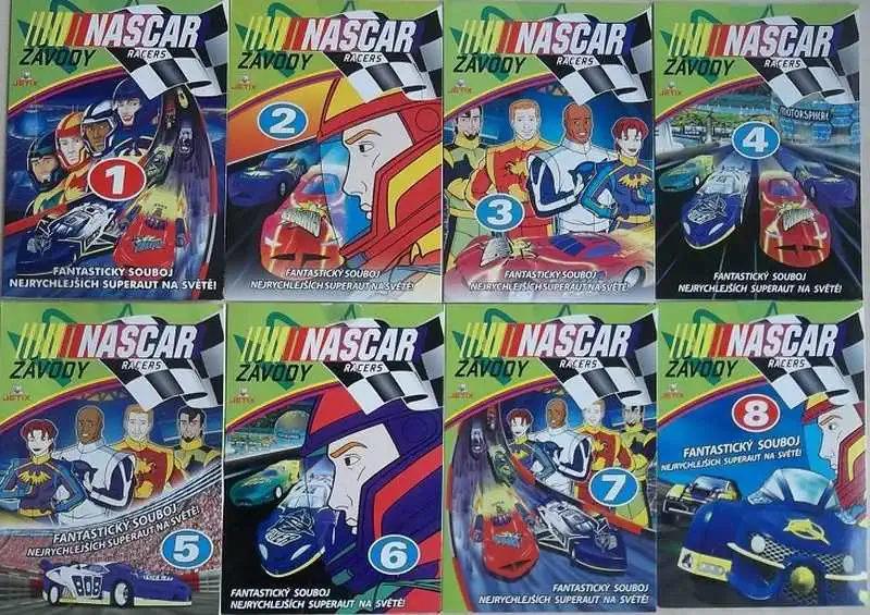 Kolekce Závody Nascar 8DVD