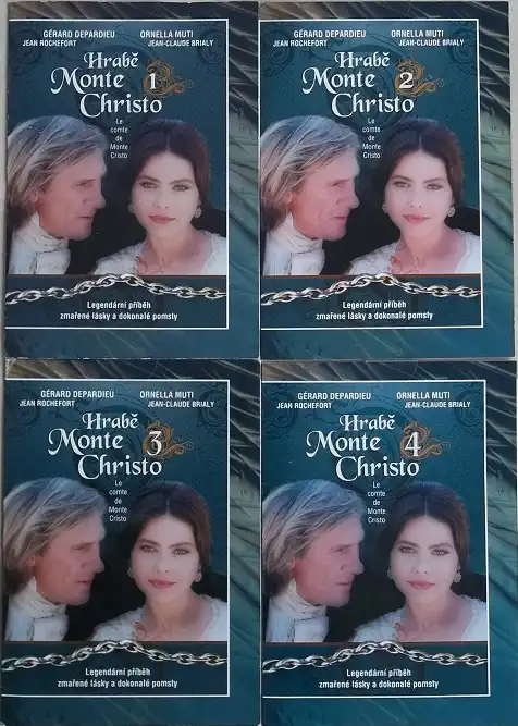 Kolekce Hrabě Monte Christo - 4 DVD