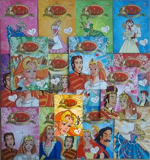 Velká kolekce princezna Sissi 16DVD