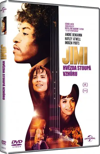 JIMI Hvězda stoupá vzhůru - DVD plast