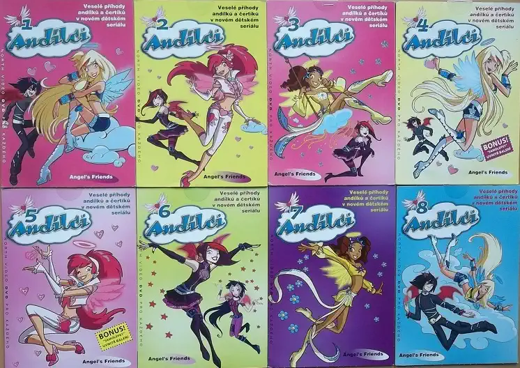 Kolekce Andílci 8DVD