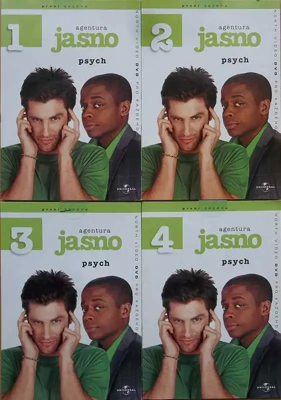 Kolekce Agentura Jasno 4DVD