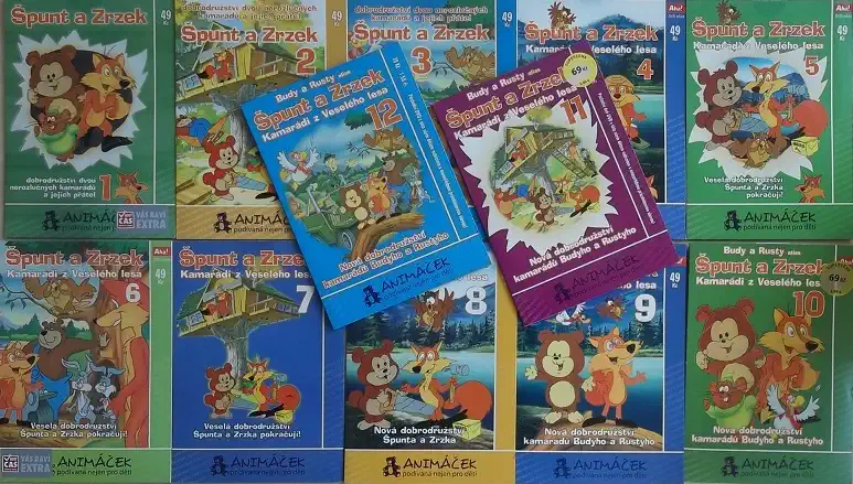 Kolekce Špunt a Zrzek 12DVD