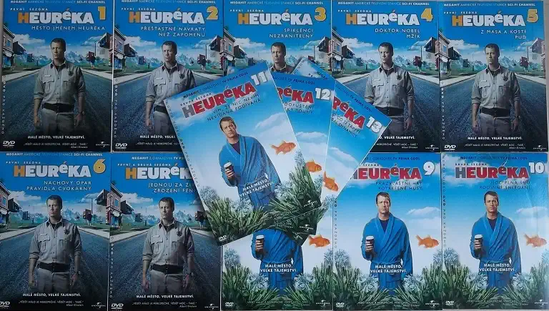 Kolekce Heuréka - město divů - 13 DVD