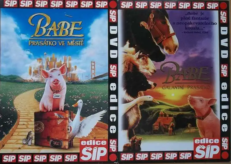 Kolekce Prasátko Babe 2DVD