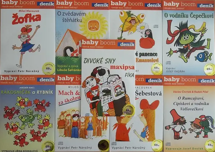 Kolekce mluvených pohádek 9CD