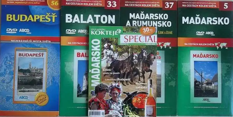 Kolekce Maďarsko 4DVD+časopis