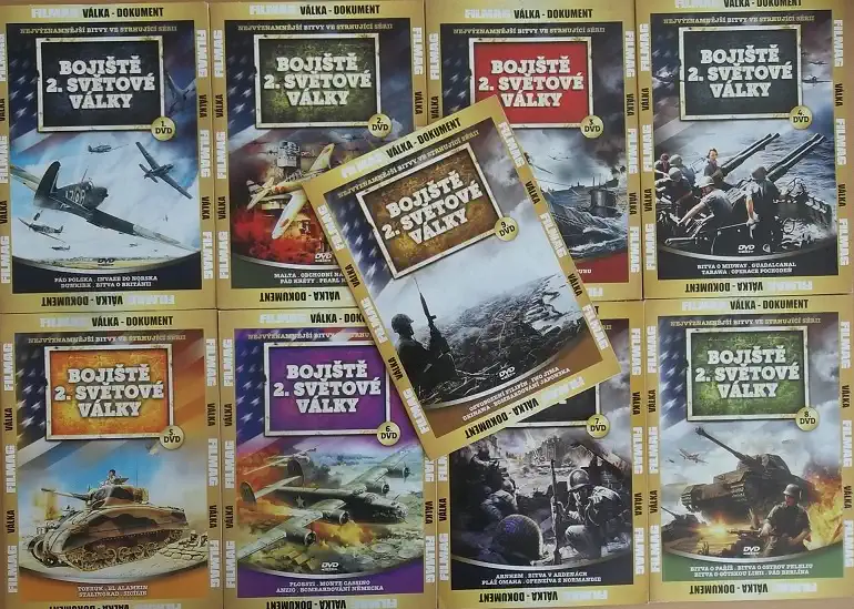 Kolekce Bojiště 2.světové války 9DVD