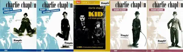 Kolekce Charlie Chaplin 5 DVD