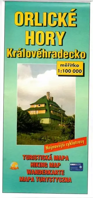 Orlické hory Královéhradecko - Turistická mapa