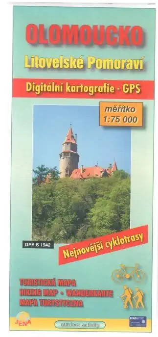 Olomoucko - Litovelské Pomoraví - Turistická mapa