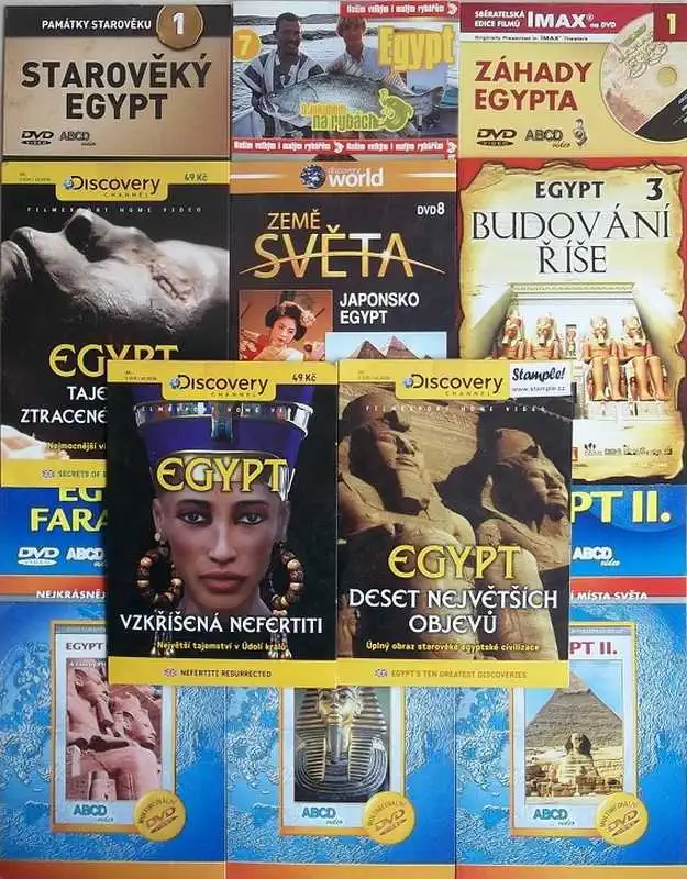 Velká kolekce Egypt 11DVD