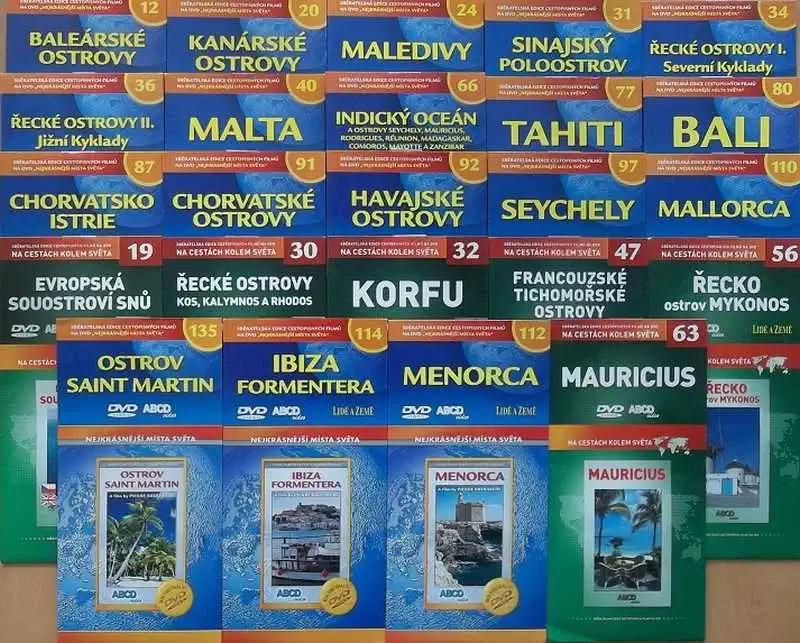 Kolekce ostrovy 24DVD