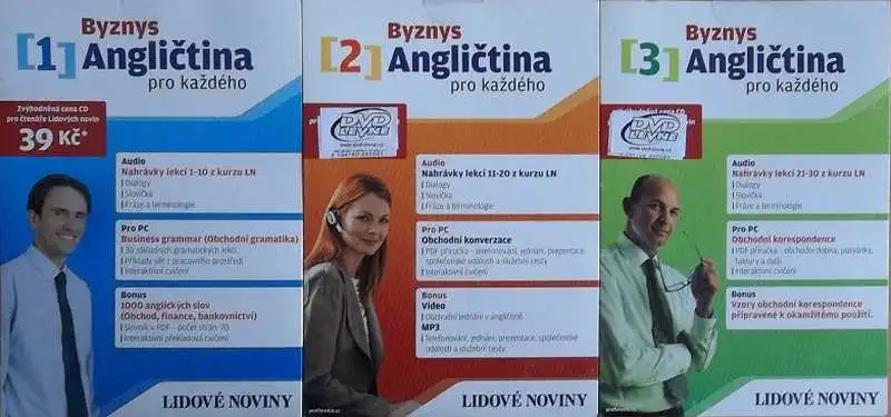 Kolekce Byznys Angličtina 3CD